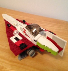 LEGO Star Wars: Jedi Starfighter (7143) with Manual. No Mini Figure