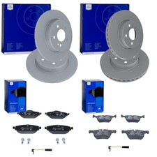 ATE BREMSSCHEIBEN + CERAMIC BELÄGE VORNE+HINTEN für MERCEDES C-KLASSE W205 S205