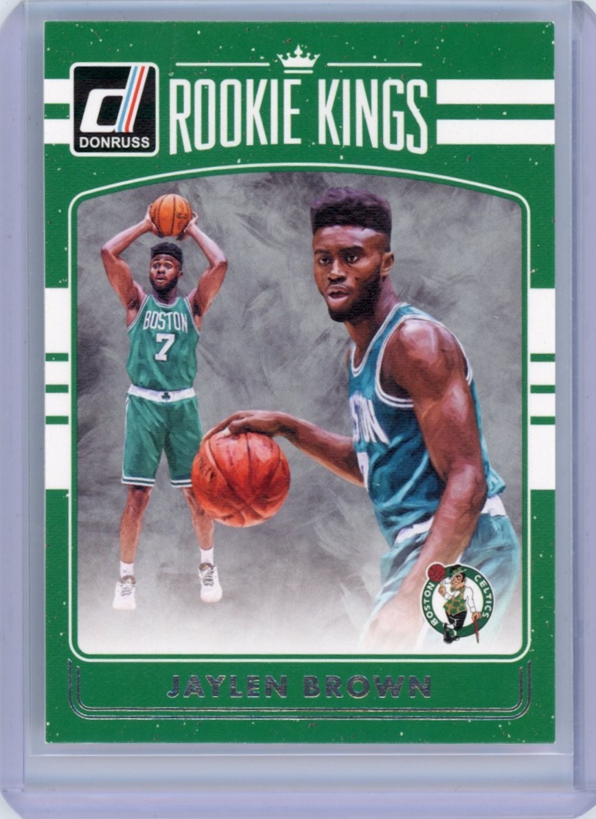 2016-17 Panini Donruss - Rookie Kings Jaylen Brown #3 (RC) Boston Celtics Card