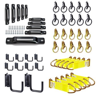 E-Track Rail Single Slot Tie Down Anchors Trucks Trailers E Track Accesories