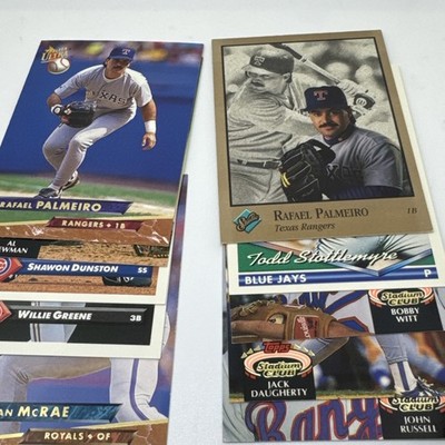 RAFAEL PALMEIRO 1992 STUDIO #244 Plus Others R4
