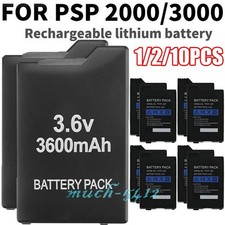 3600mAh Battery For PSP 2000 3000 2001 2006 Rechargeable Battery Replace Pack