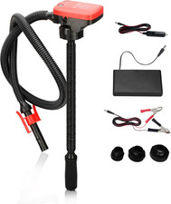 Fuel Transfer Pump, 12V DC Electric Transfer Pump with Auto-Stop Sensor Leak ...