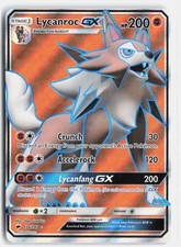 Lycanroc GX (Full Art) Ultra Rare SM - Burning Shadows 136/147 NM on eBay