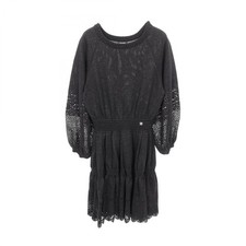 Chanel Coco Mark Button Dress Ladies Clothing Tops Used