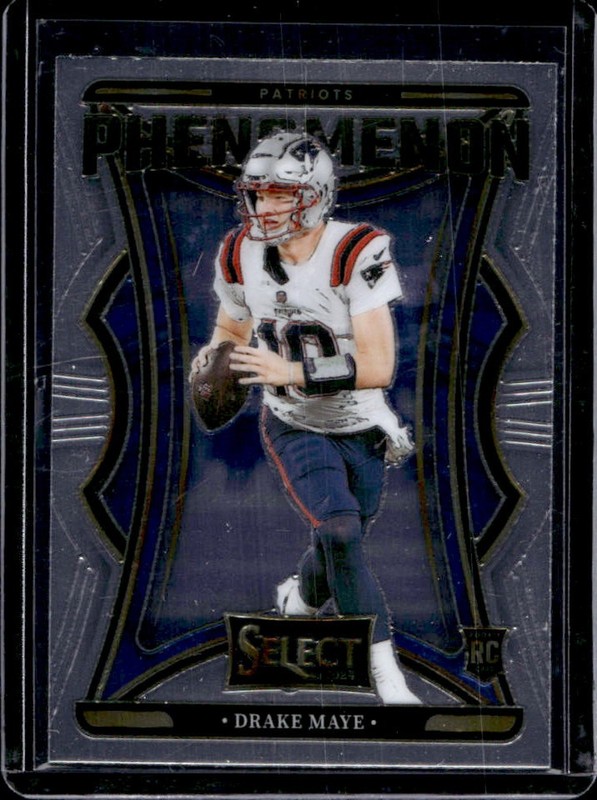 2024 Panini Select Drake Maye Phenomenon RC Rookie #3 Patriots