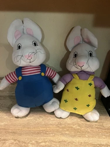 16” Max and Ruby  Plush Lot of 2 Vintage
