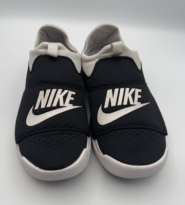 Nike Benassi SLP Shoes Mens Size 11 Black White Slip On