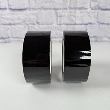 Gloss Black Uline Industrial Vinyl Safety Marking 2" Tape 36 yds 6 mils 2 ROLLS