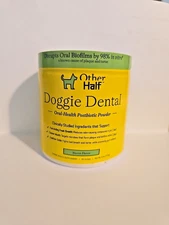 Other Half Doggie Dental Oral-Health Postbiotic Powder 4.1oz Bacon – Exp 08/2027