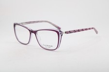 NEW ISAAC MIZRAHI IM30079 PU PURPLE BLACK BLUE AUTHENTIC EYEGLASSES 53-16