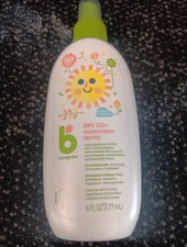 Babyganics Mineral-Based Baby Sunscreen Pump Spray, SPF 50 - 6 fl oz New Cos1