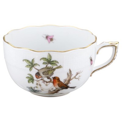 Teetasse Modell 724 Motiv 10 Herend Ungarn Form Osier Rothschild