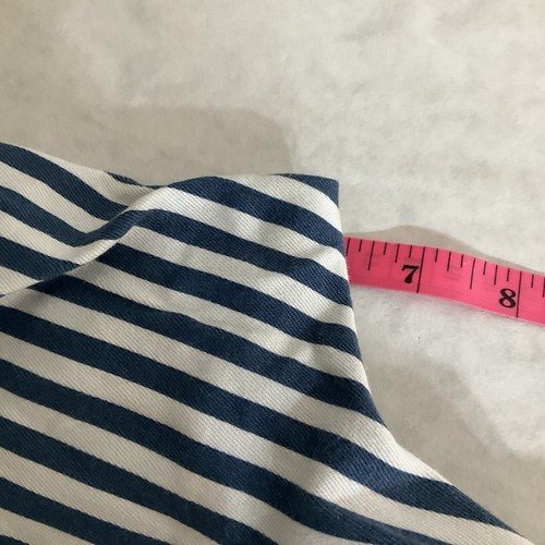 J Crew Shorts Boys 26x6 XS Cotton Blue Stripe Drawstring Pockets Preppy Classic - Picture 6 of 9