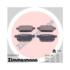 Plaquette de frein Suzuki SWIFT