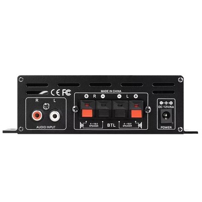 New Protable 2.0 Channel AK280 Mini HIFI Stereo Audio Power Digital Amplifier