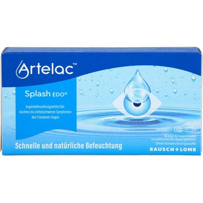 Artelac Splash Edo Augentropfen 10X0,5ml - PZN 19904388