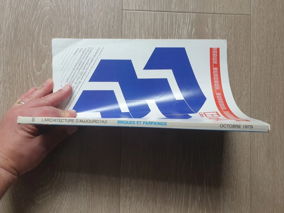 L'Architecture D'Aujourd'hui N°205 Briques et Parpaings Octobre 1979 - Photo 3/4