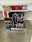 WWE Jey Uso Signed And Inscribed Funko Pop Main event