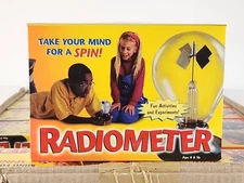 1999 Radiometer Glass Bulb By Duro-Lite - Light Energy Science By Sun Solar