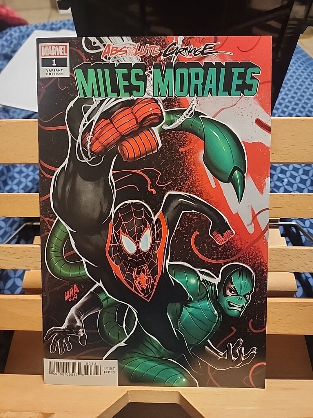 Absolute Carnage: Miles Morales #1C, DNA Variant, 2019