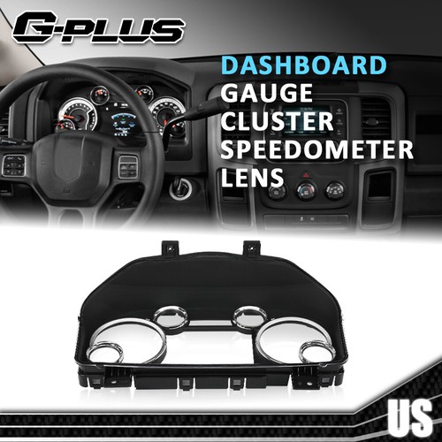 Fit For 2013-2018 Dodge Ram 1500 2500 Dashboard Gauge Cluster Speedometer Lens - Picture 11 of 12