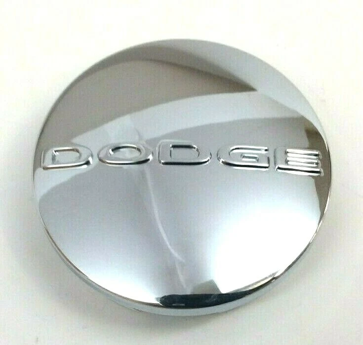 Tapa central de rueda Dodge Charger Challenger Durango Avenger logotipo cromado nuevo OEM Foto 2 de 3