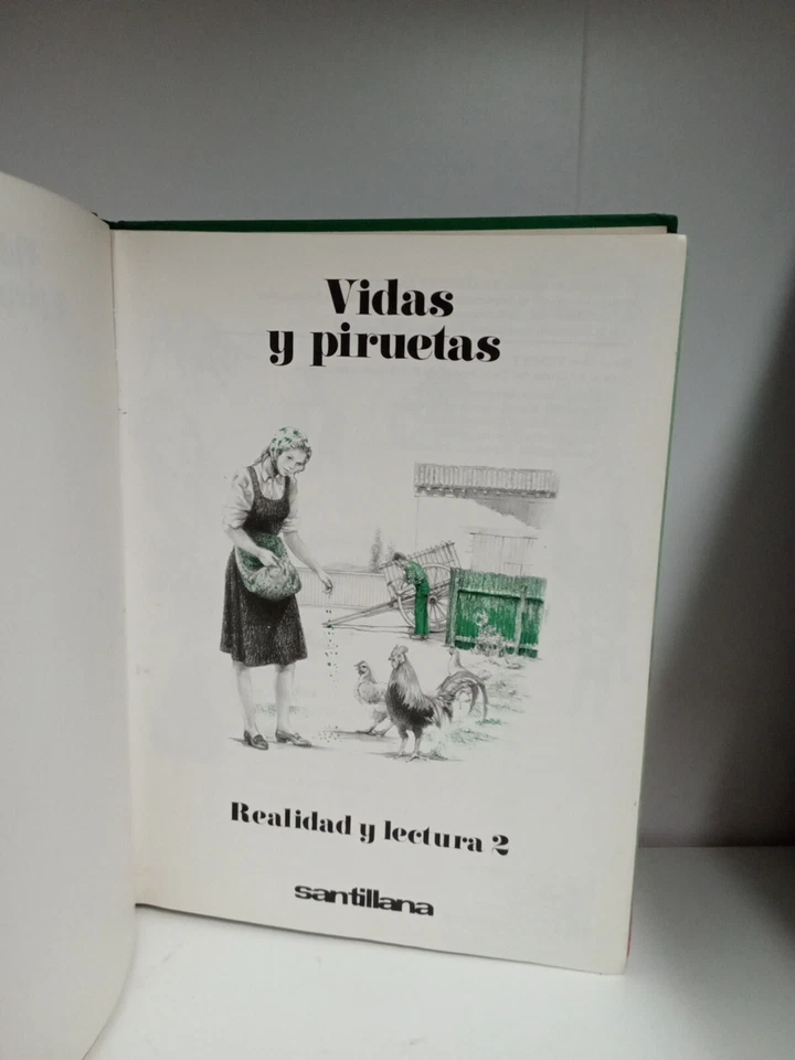 Vidas Y Piruletas Realidad Y Lectura 2 Santillana Egb 1981 - Imagen 2 de 3