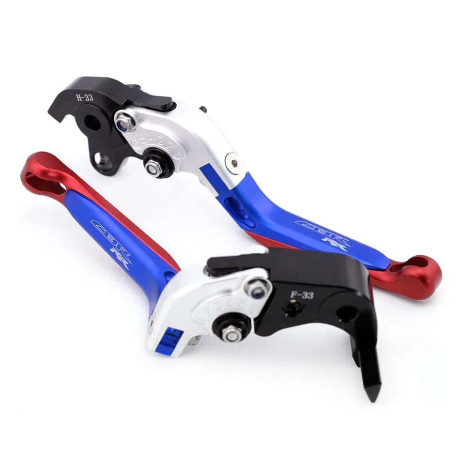 Folding Extendable Brake Clutch Levers For Honda CBR600/900/1000RR CBR929/954RR — 第 4/4 张图片