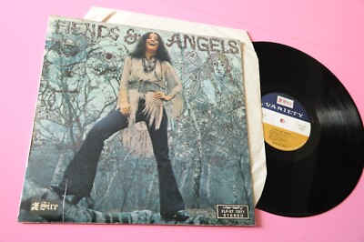 FIENDS AND ANGELS LP MARTHA VELEZ ORIG ITALY 1969 EX CHE PSYCH