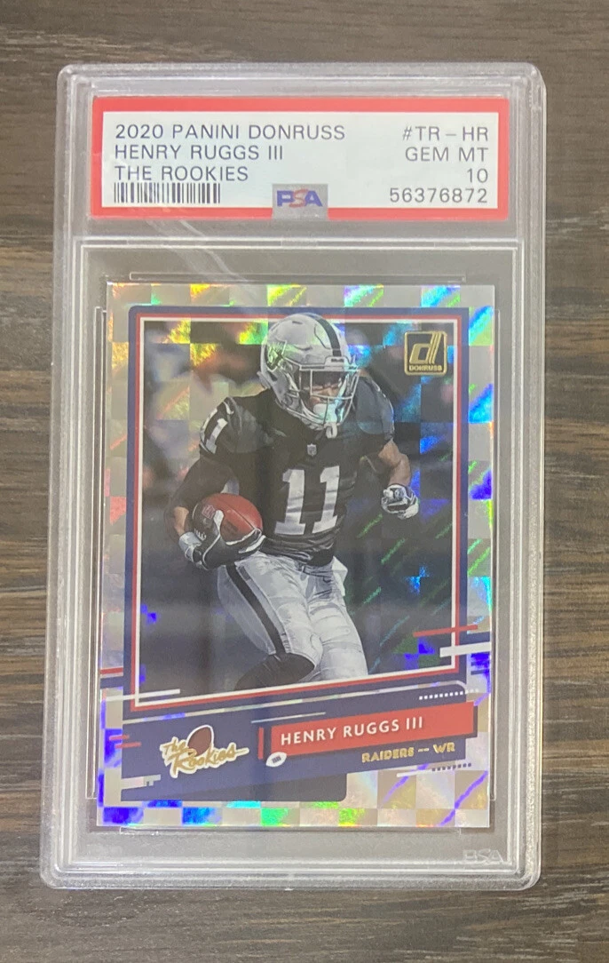 Henry Ruggs III Panini Donruss the Rookies #TRHR Base