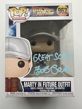 Bob Gale AUTOGRAPH Writer/Producer Of Back To The Future - Signed Funko Pop ACOA