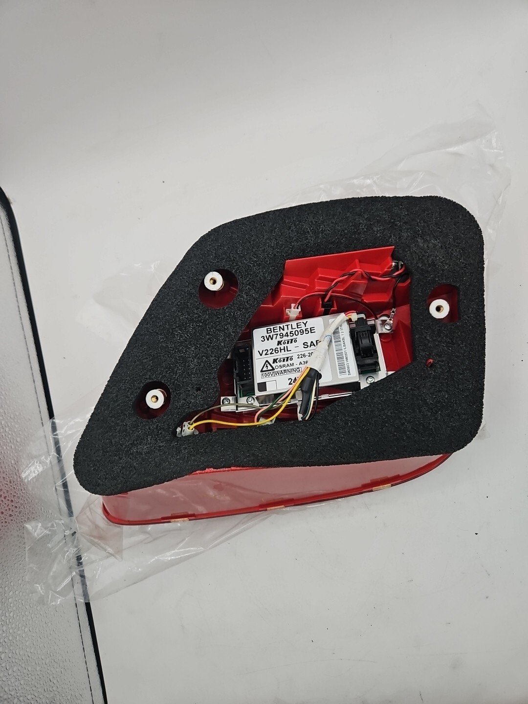 03-09 Bentley Continental GTC Left Driver Side Tail Light Lamp (3-W7945095E)