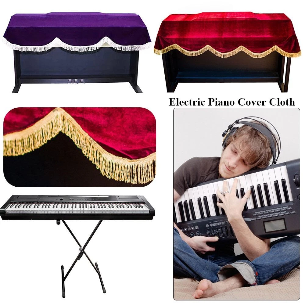 Piano keyboard cover cloth deals