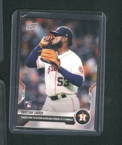 2021 Topps Now 140 Cristian Javier