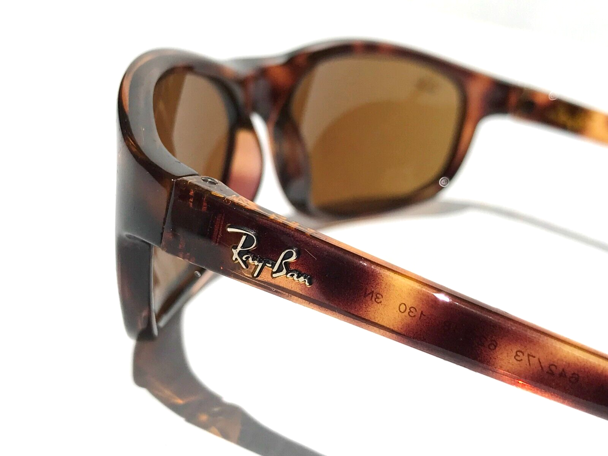 Ray-Ban RB4104 Tortoise Brown Oversized Sunglasses Clean Lenses w/Case Ray-Ban Tortoise Vintage Sunglasses for sale - eBay main image 3