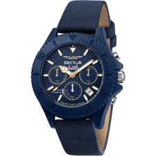 Sector R3271739001 Save the Ocean Cronografo Orologio Uomo 44mm