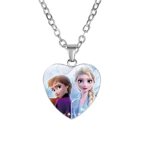 Elsa and anna necklace deals