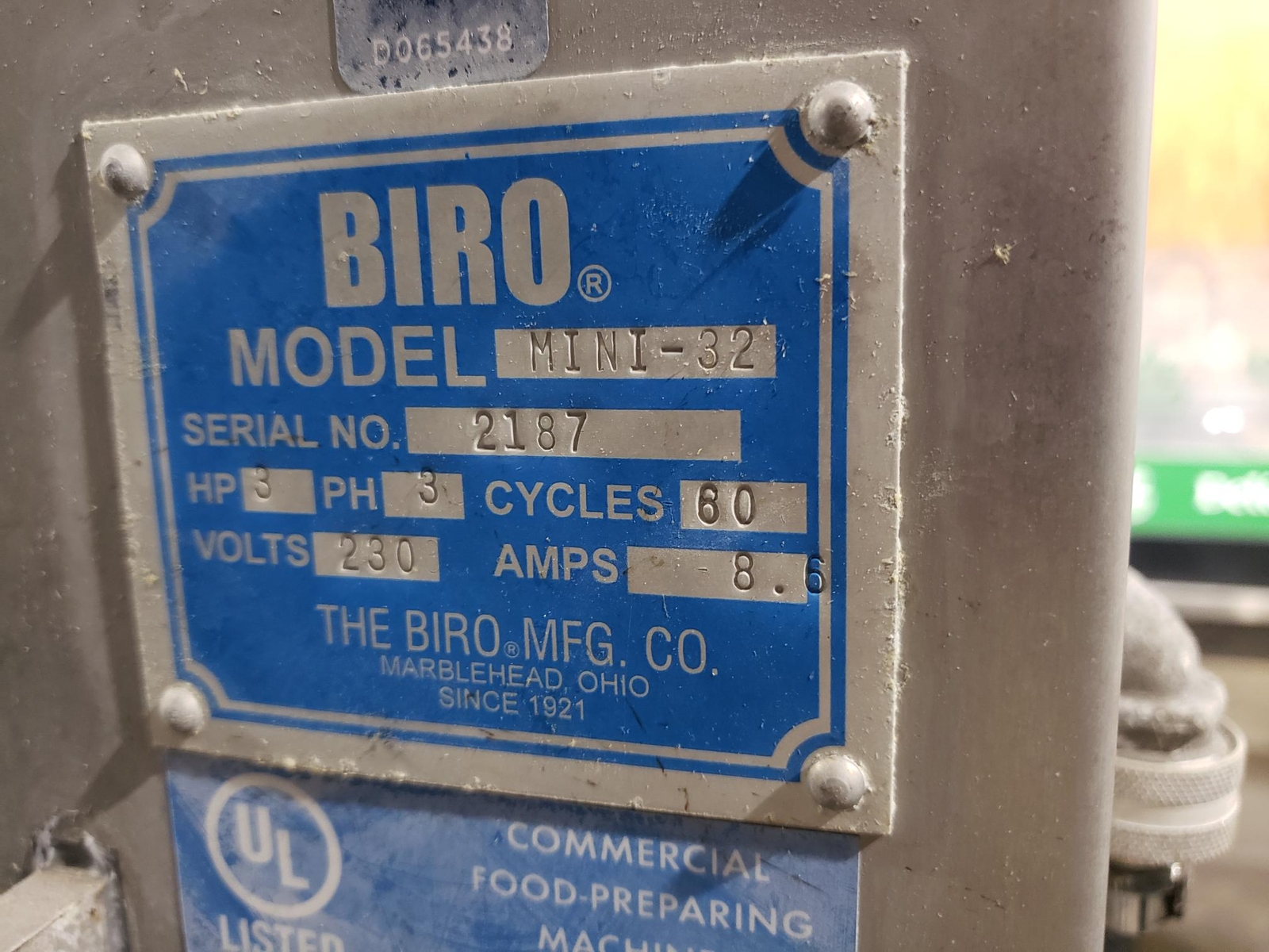 BIRO MINI 32 MEAT MIXER GRINDER SAUSAGE BEEF BUTCHER MACHINE eBay