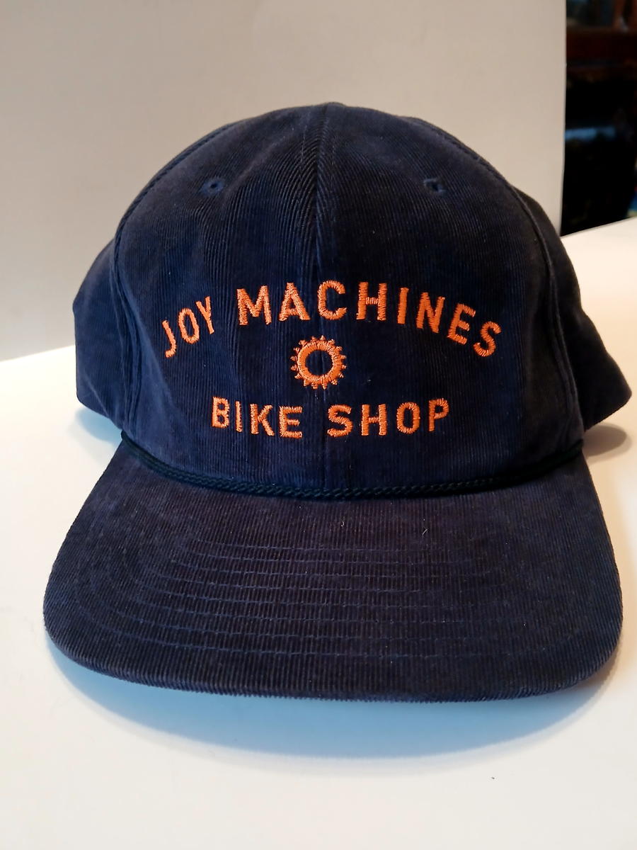 Vintage Hat Joy Machines Bike Shop Snapback Hat Men's