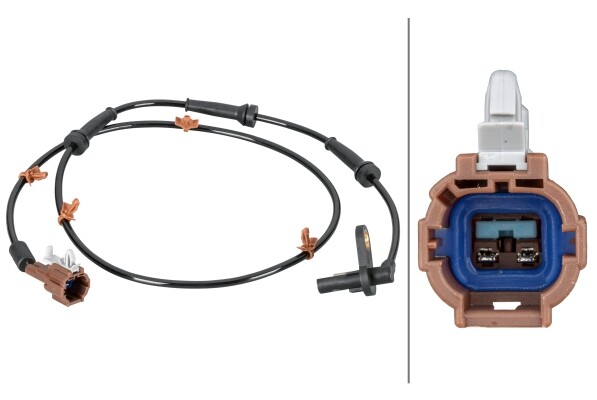 Hella Sensor DrehzahlfüHler Hinten Rechts Links FüR Nissan Qashqai +2 I-image