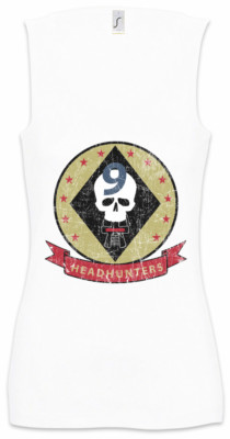 Headhunters Badge Women Tank Top Top Battlestar Fun Galactica Space Ship Logo