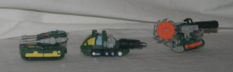 transformers armada minicons buzzsaw dualor drillbit destruction team - Image 4 of 4