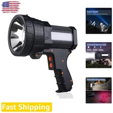 Impact-Resistant Rechargeable Spotlight for Hiking and Hunting - 20 Hr Runtime