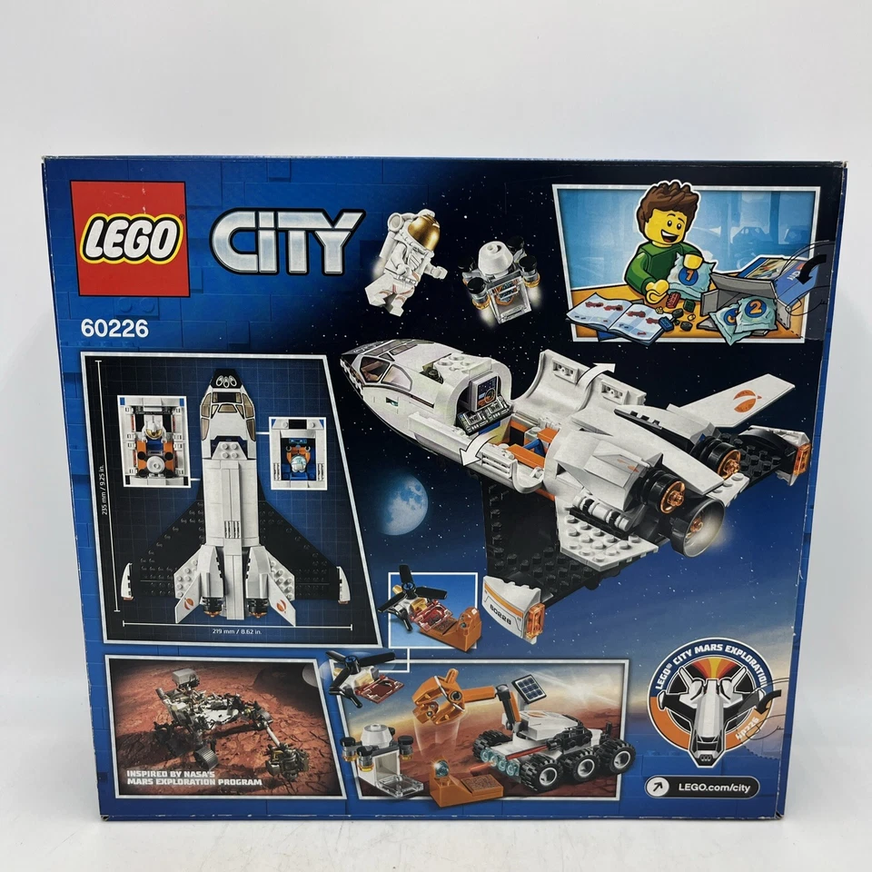 LEGO City 60226 Mars Research Shuttle – Space Port NASA – Retired/New - Image 3 of 4