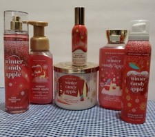 Bath  Body Works Winter Candy Apple 6x Lot Bundle