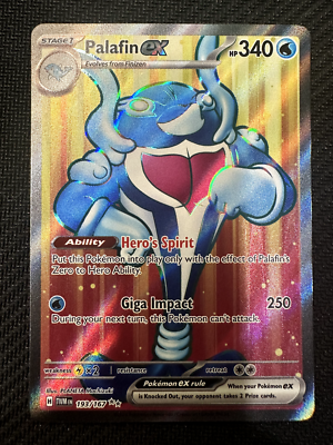 Pokmon - Palafin ex 193/167 Full Art - Twilight Masquerade | eBay