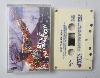 CASSETTE REVE Y SU CHARANGON Canada Artex 1991 Cuban Salsa Ensemble VERY RARE