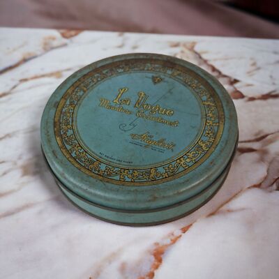 Vintage La Vogue Miniature Assortment by Huyler's Round Tin