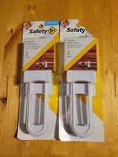 2 sets of 2 Safety 1st Cabinet Slide Locks Baby Safety toddler BRAND NEW SEALED